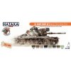 Hataka HTK-CS99 US Army paint set (MASSTER & DUALTEX) (8x17ml)
